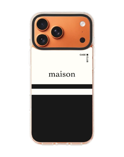 เคสใส iphone 17 pro max clear case magsafe shield maison keeps the pacific