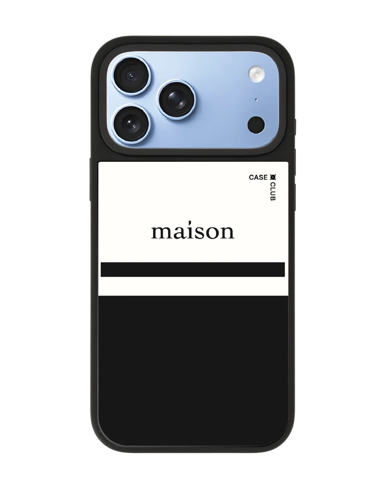 เคสกระจกดำด้าน iphone 18 pro max magsafe maison keeps the pacific