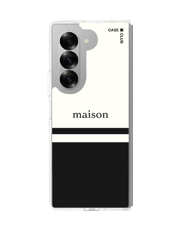 Samsung Galaxy Z Fold 6 Clear Case maison KEEPS The Pacific