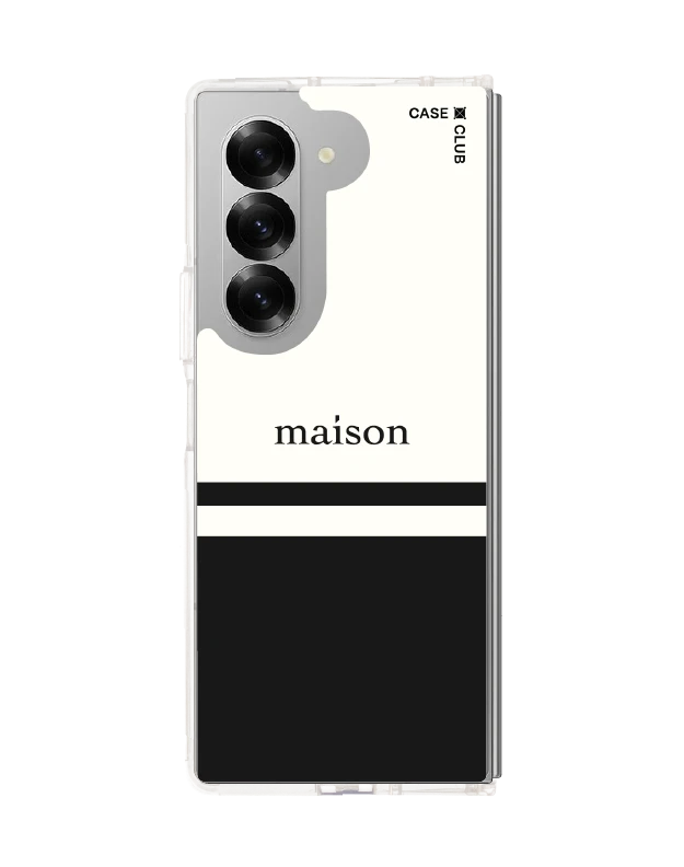 samsung galaxy z fold 6 clear case maison keeps the pacific