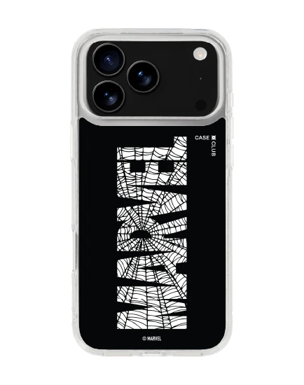 เคสใส iphone 17 pro max magsafe marvel โลโก้สีดำสุดอาร์ต