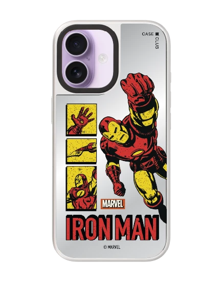 เคสกระจก iphone 17 magsafe marvel ไอรอนแมนฉบับคอมิกส์