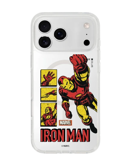 เคสใส iphone 17 pro max magsafe marvel ไอรอนแมนฉบับคอมิกส์