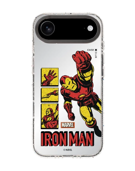 iphone air clear mirror magsafe marvel iron man comic