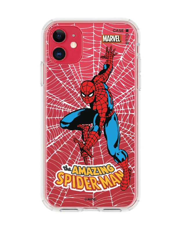iphone 11 clear case marvel the amazing spiderman