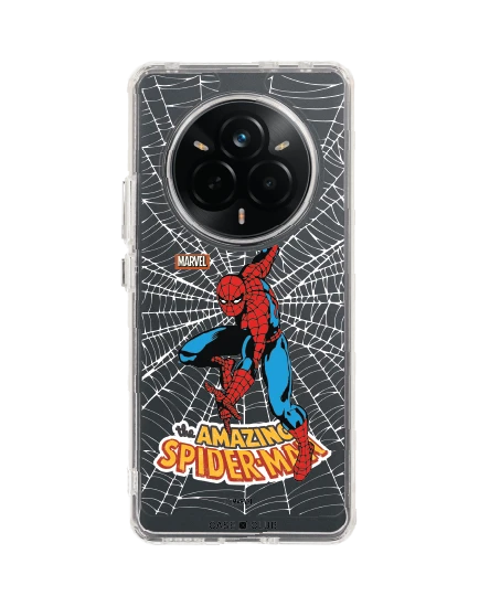 เคสใส realme 14 pro marvel สไปเดอร์แมน ฮีโร่ใยแมงมุม