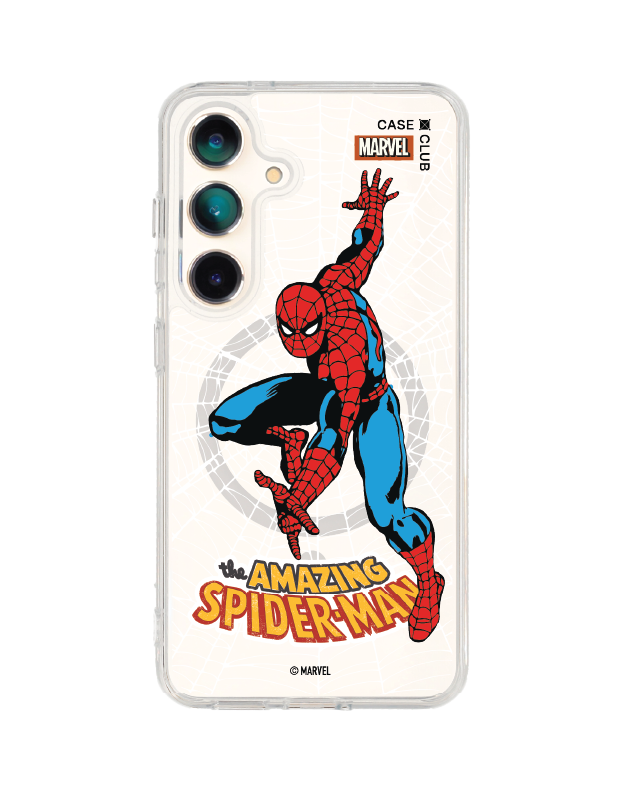 เคสใส samsung galaxy s25 magsafe marvel สไปเดอร์แมน ฮีโร่ใยแมงมุม