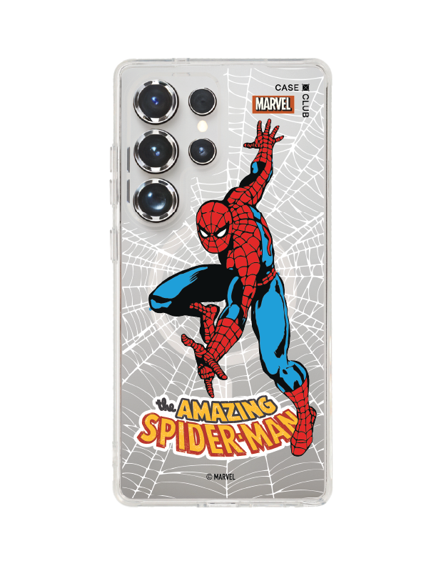 เคสใส samsung galaxy s25 ultra magsafe เคสสไปเดอร์แมน marvel the amazing spiderman