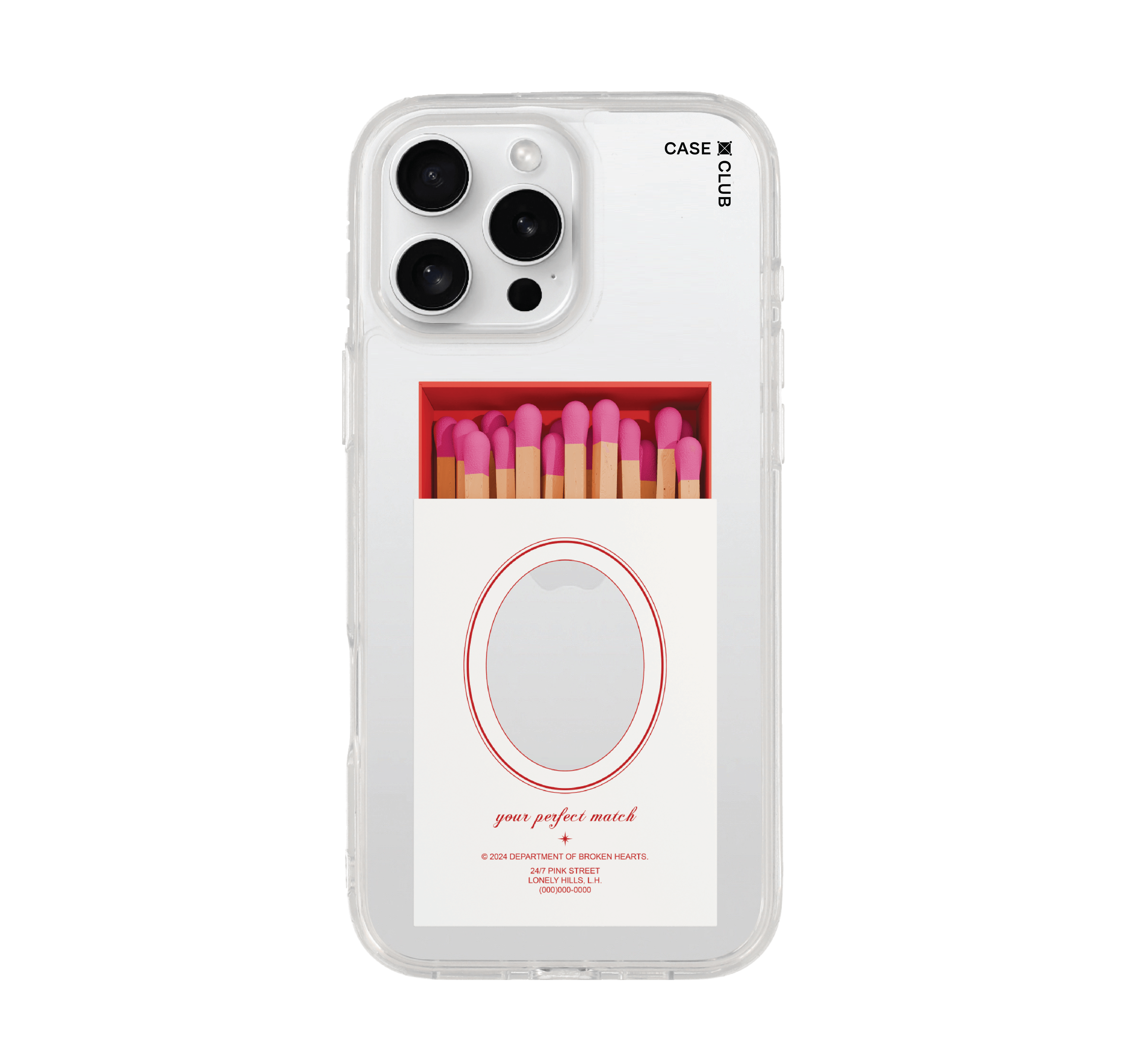 iphone 16 pro max clear case matchbox