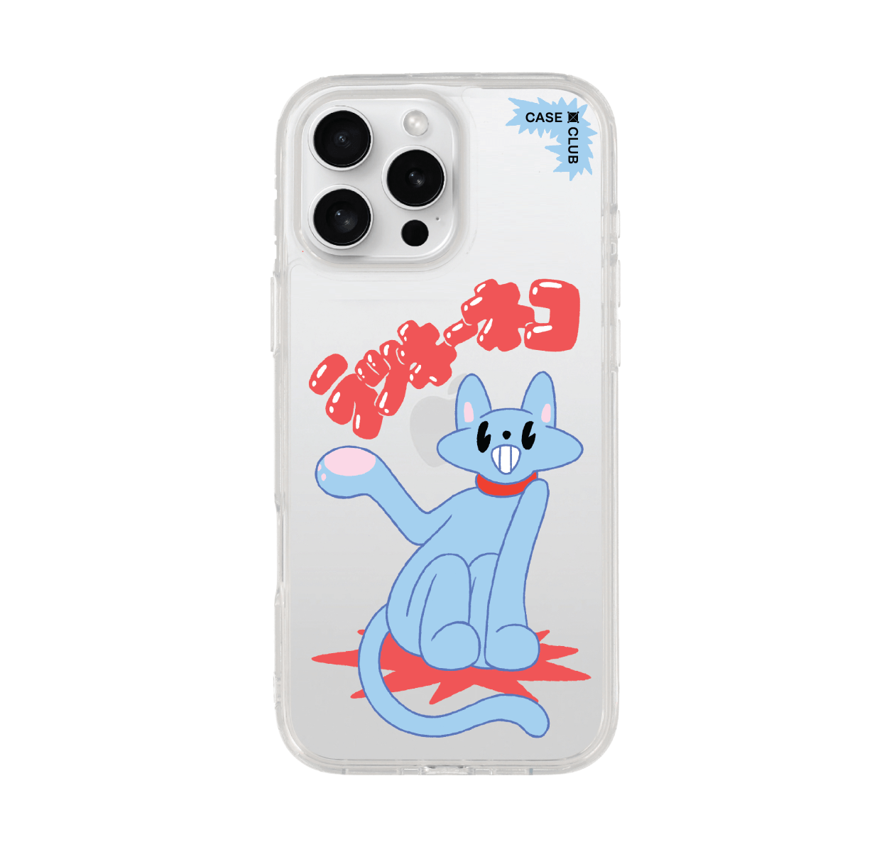 เคสใส iphone 16 pro max ลัคกี้เนโกะ