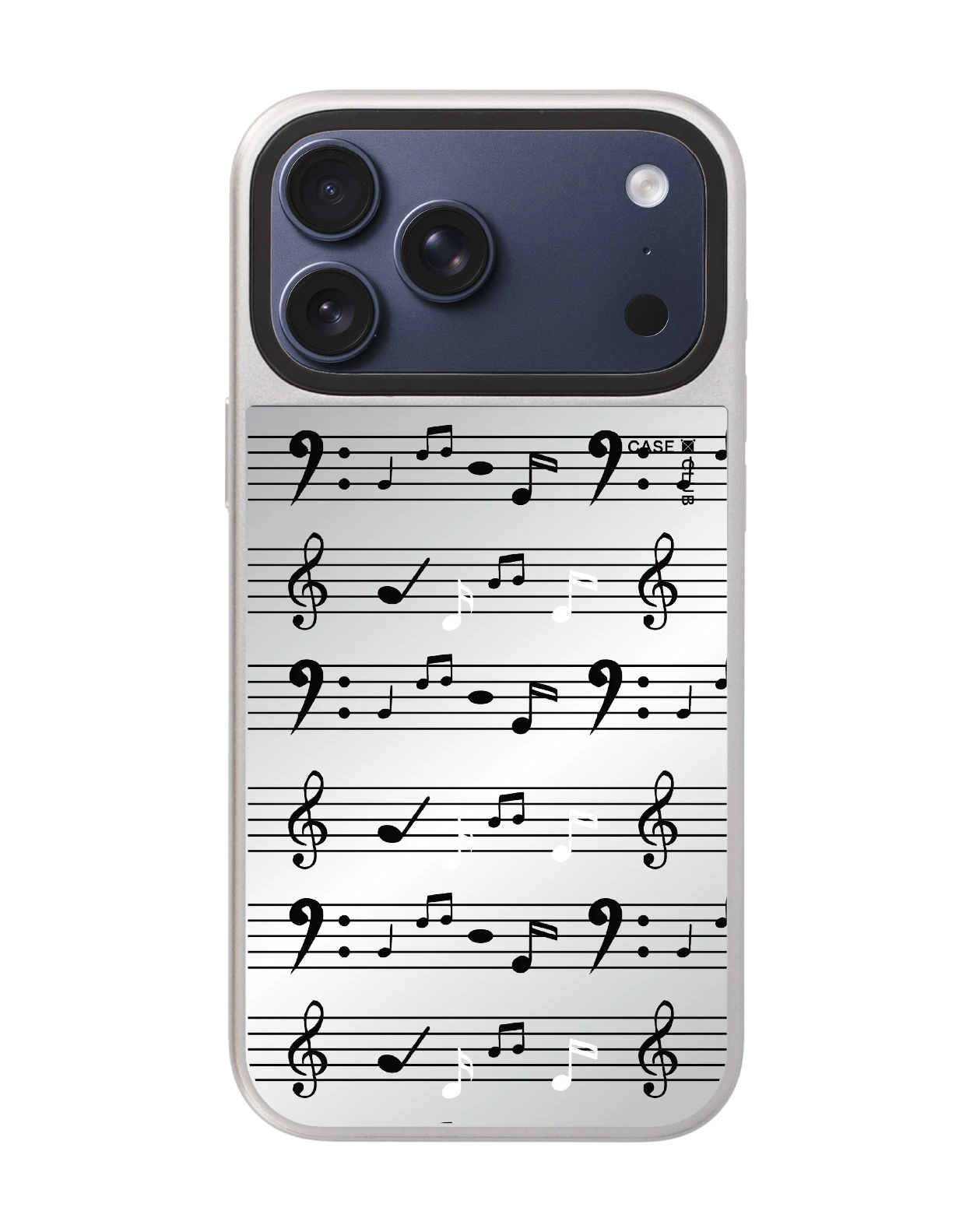 เคสกระจก iphone 17 pro max magsafe โน้ตเพลง