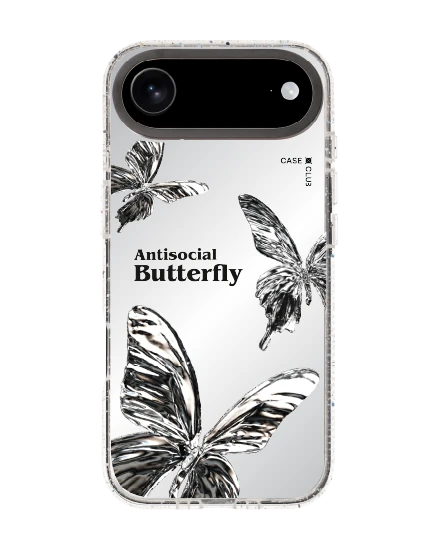 iphone air clear mirror magsafe metallic butterfly