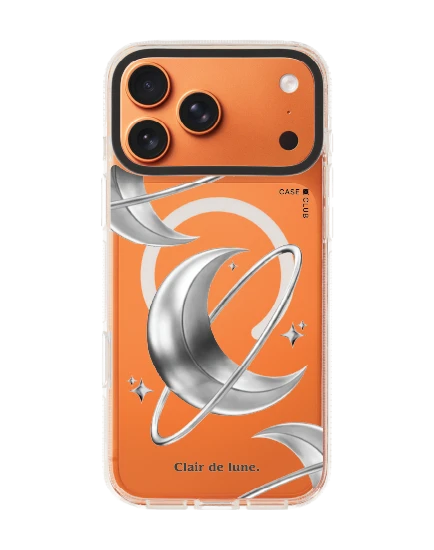 เคสใส iphone 17 pro max clear case magsafe shield ดวงจันทร์เมทัลลิก