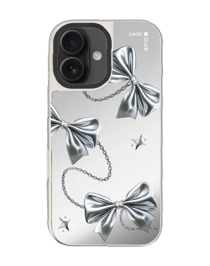 iphone 16 mirror case magsafe metallic ribbon