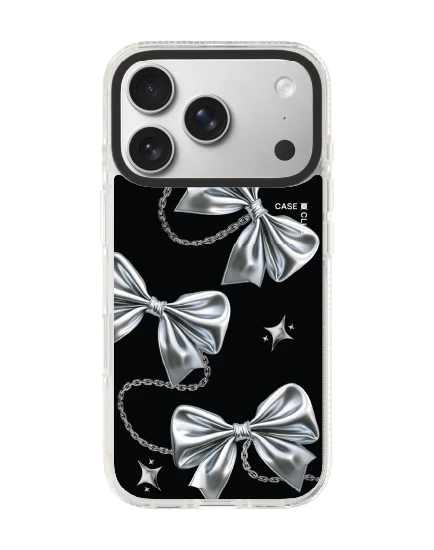 iphone 17 pro clear case magsafe shield metallic ribbon