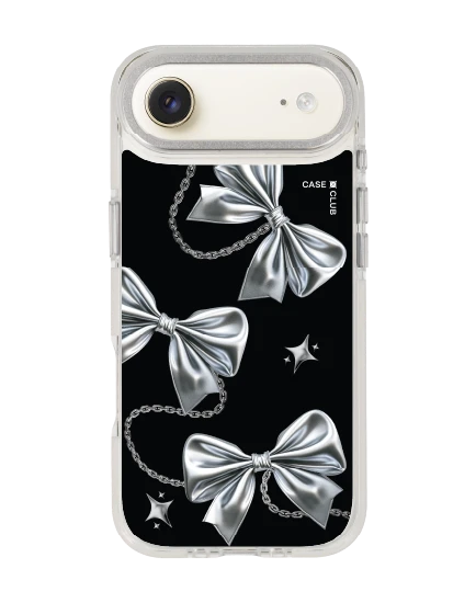 iphone air clear white magsafe metallic ribbon