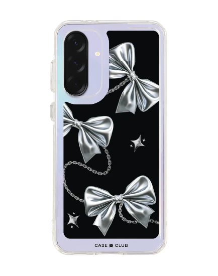 เคสใส samsung galaxy a36 โบว์ริบบิ้นเมทัลลิก