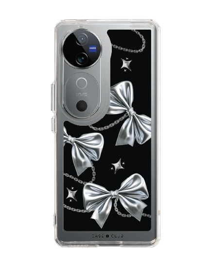 เคสใส vivo v40 5g โบว์ริบบิ้นเมทัลลิก