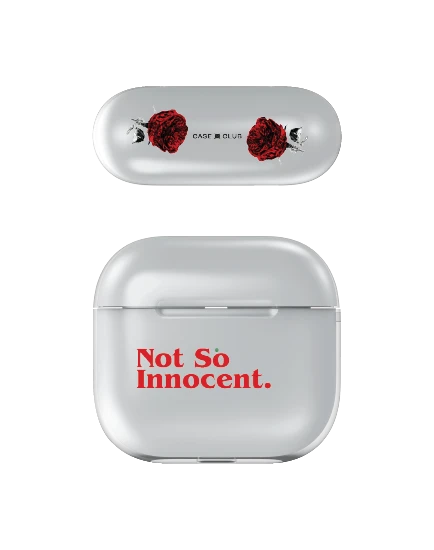 airpods 4 clear case metallic rose