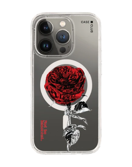 iphone 14 pro clear magsafe metallic rose