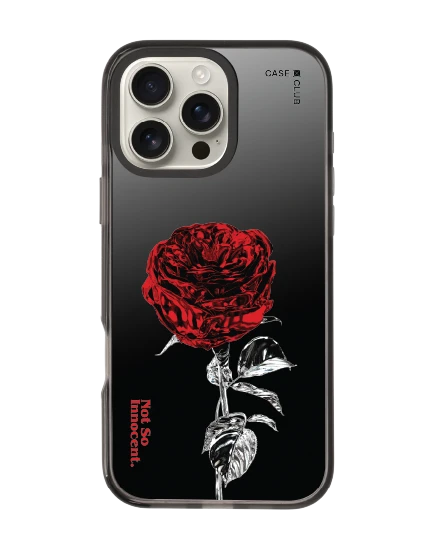 iphone 16 pro max black mirror magsafe metallic rose