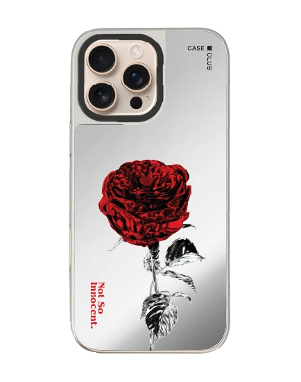 iphone 16 pro max mirror case magsafe metallic rose