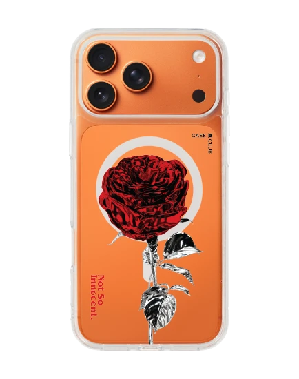 iphone 17 pro max clear magsafe metallic rose