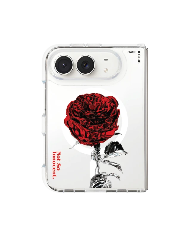 iphone duo clear magsafe metallic rose