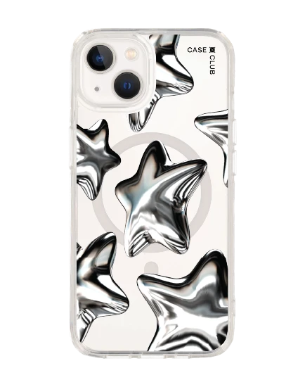iphone 13 clear magsafe metallic star