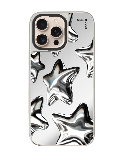 iphone 16 pro max mirror case magsafe metallic star