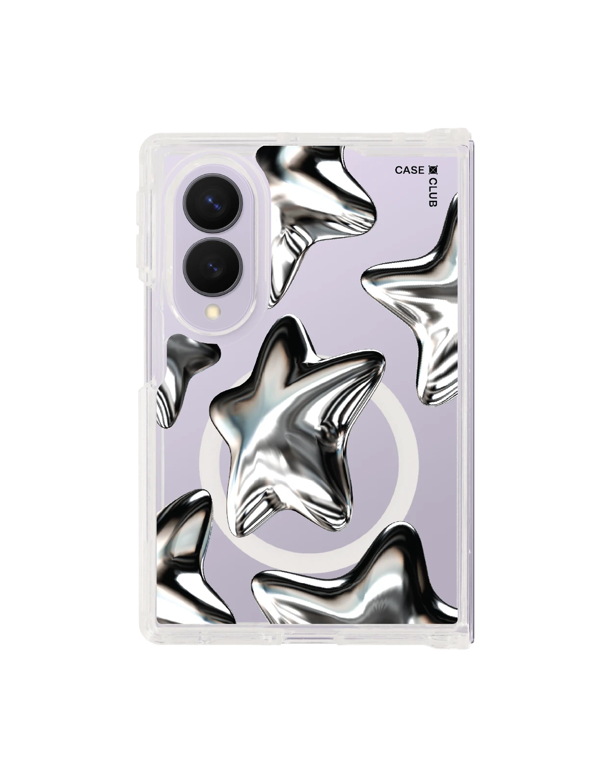 samsung galaxy z fold 8 clear magsafe metallic star