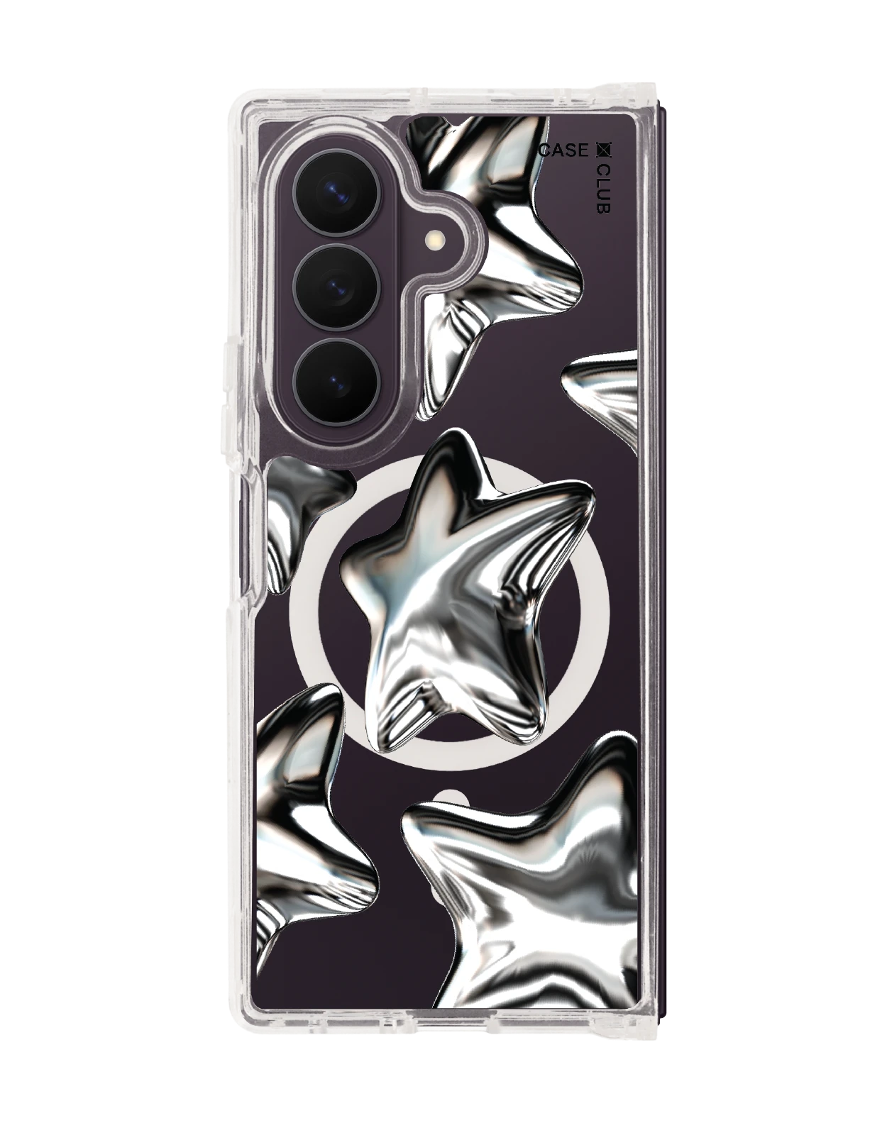 samsung galaxy z fold 8 ultra clear magsafe metallic star