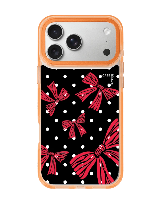 iphone 17 pro max clear orange magsafe midnight ribbon