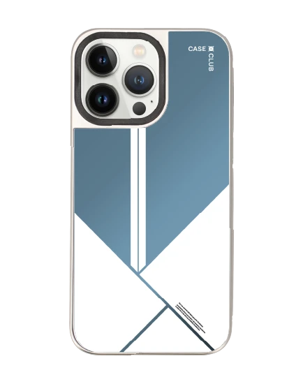 เคสกระจก iphone 14 pro max magsafe บล็อกมินิมอลขาวดำ