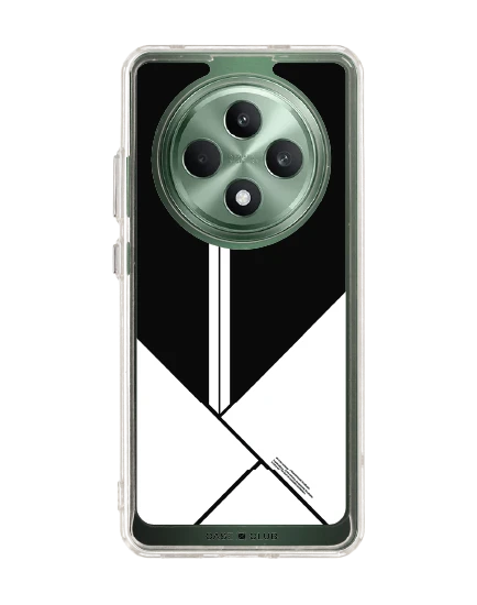 oppo reno 12f clear case minimal blocks