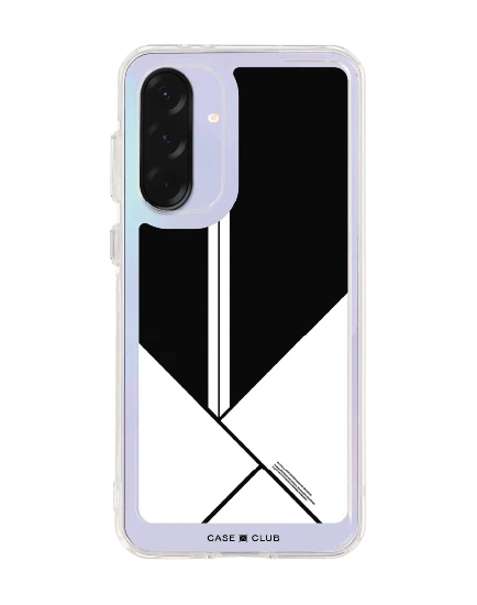 เคสใส samsung galaxy a36 บล็อกมินิมอลขาวดำ