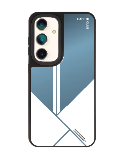 เคสกระจก samsung s25 matte magsafe บล็อกมินิมอลขาวดำ