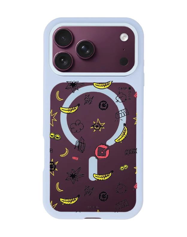 เคสเปลี่ยนฝาหลัง iphone 18 pro max magsafe สีฟ้า มินเนี่ยนกล้วย