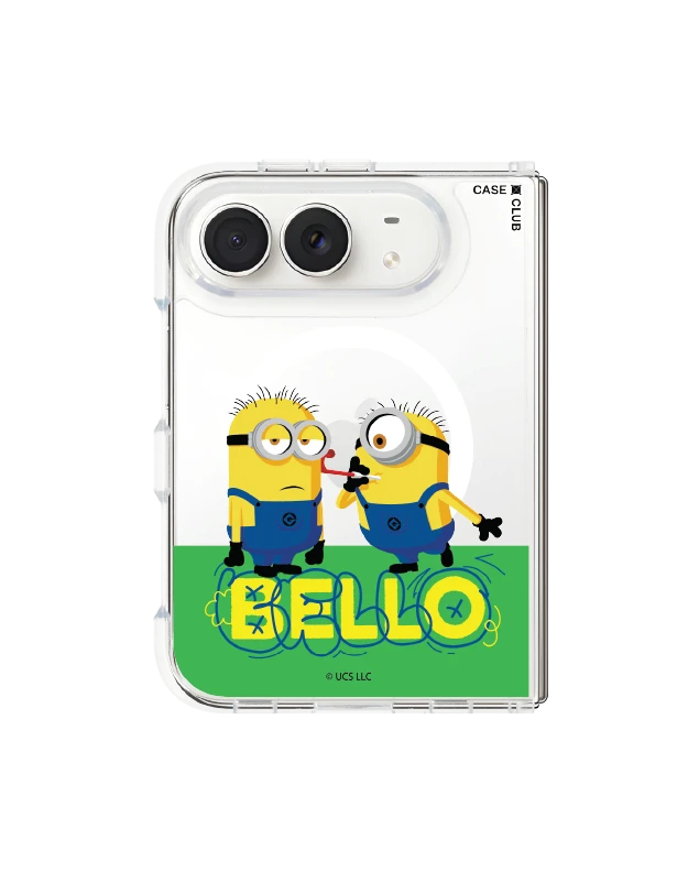 เคสใส iphone duo magsafe มินเนี่ยนเบลโล่