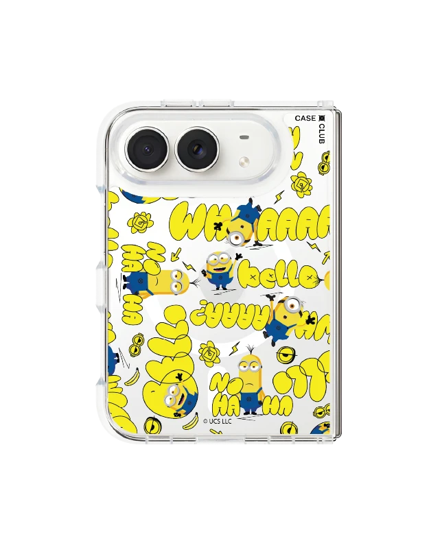 เคสใส iphone duo magsafe มินเนี่ยนสุดป่วน