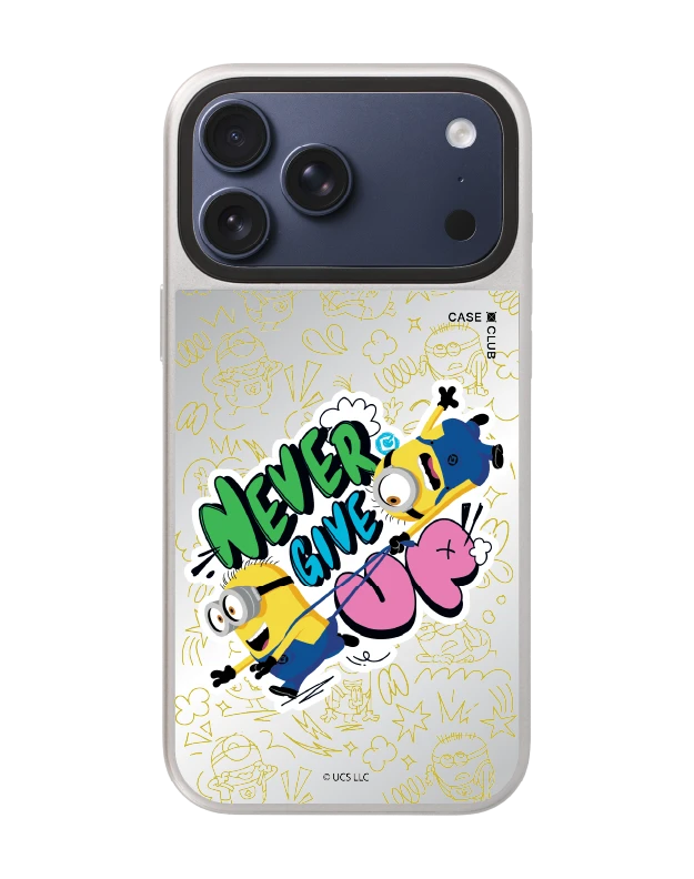 เคสกระจก iphone 17 pro max magsafe มินเนี่ยนไม่ยอมแพ้