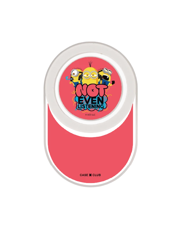 minions not even listening