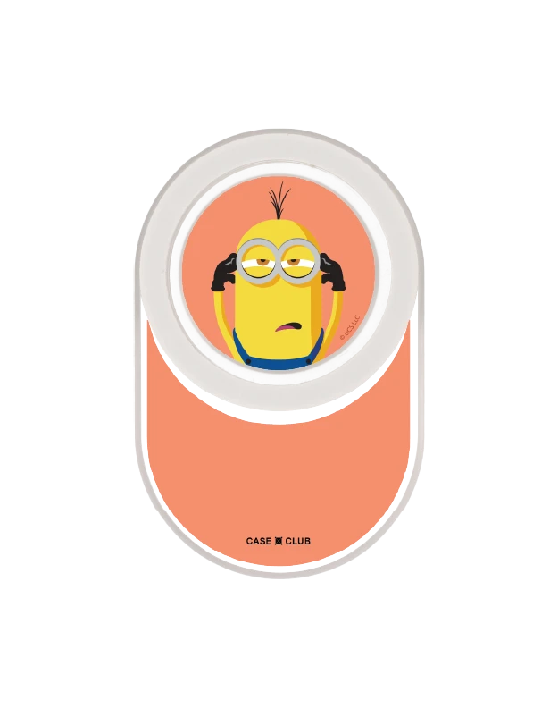 clear popgrip minions not impressed