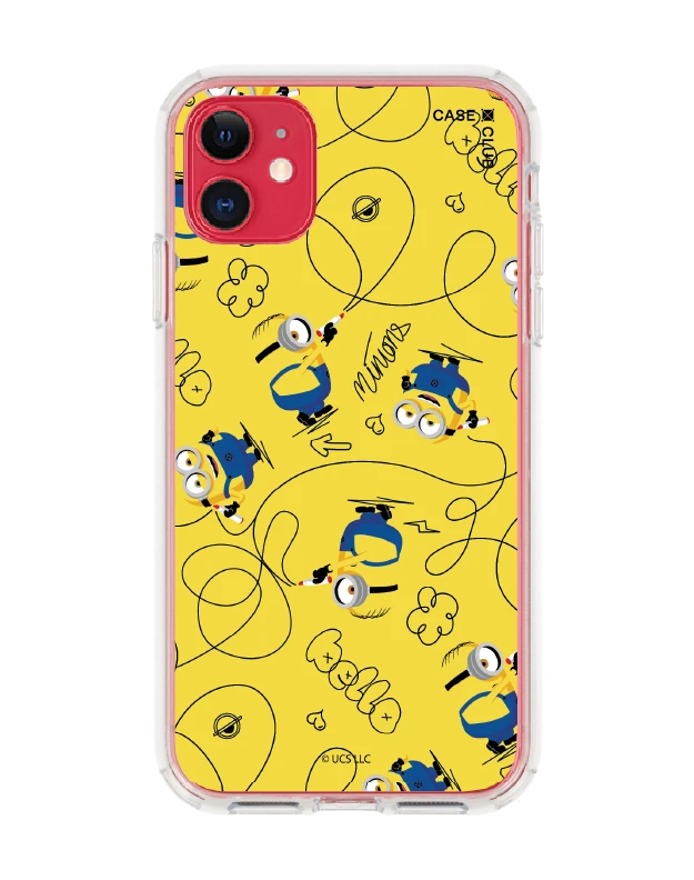 เคสใส iphone 11 มินเนี่ยนสีเหลือง