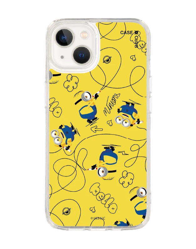 เคสใส iphone 13 magsafe มินเนี่ยนสีเหลือง