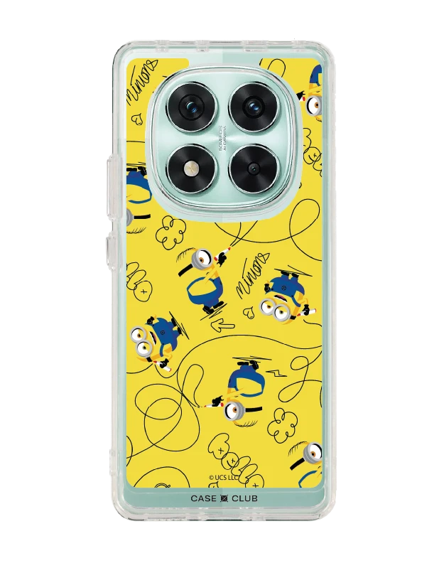 เคสใส redmi note 14 pro มินเนี่ยนสีเหลือง