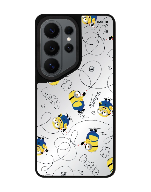 samsung s26 ultra matte mirror magsafe minions yellow pattern