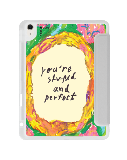ipad air4/5/6/7 11" 2025 (m2/m3) clear grey mirror quote by juli baker