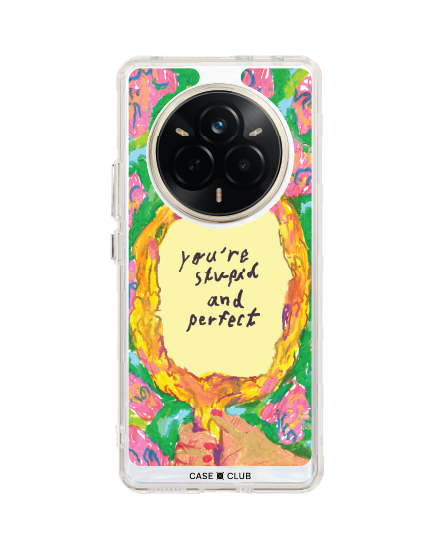 เคสใส realme 14 pro juli baker คำคมกระจก