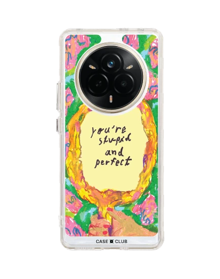เคสใส realme 14 pro juli baker คำคมกระจก